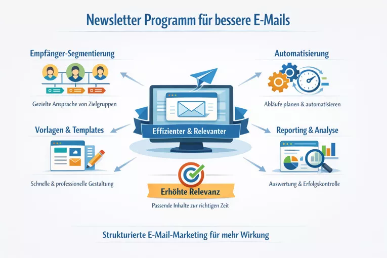 Newsletter Programm für bessere E-Mails